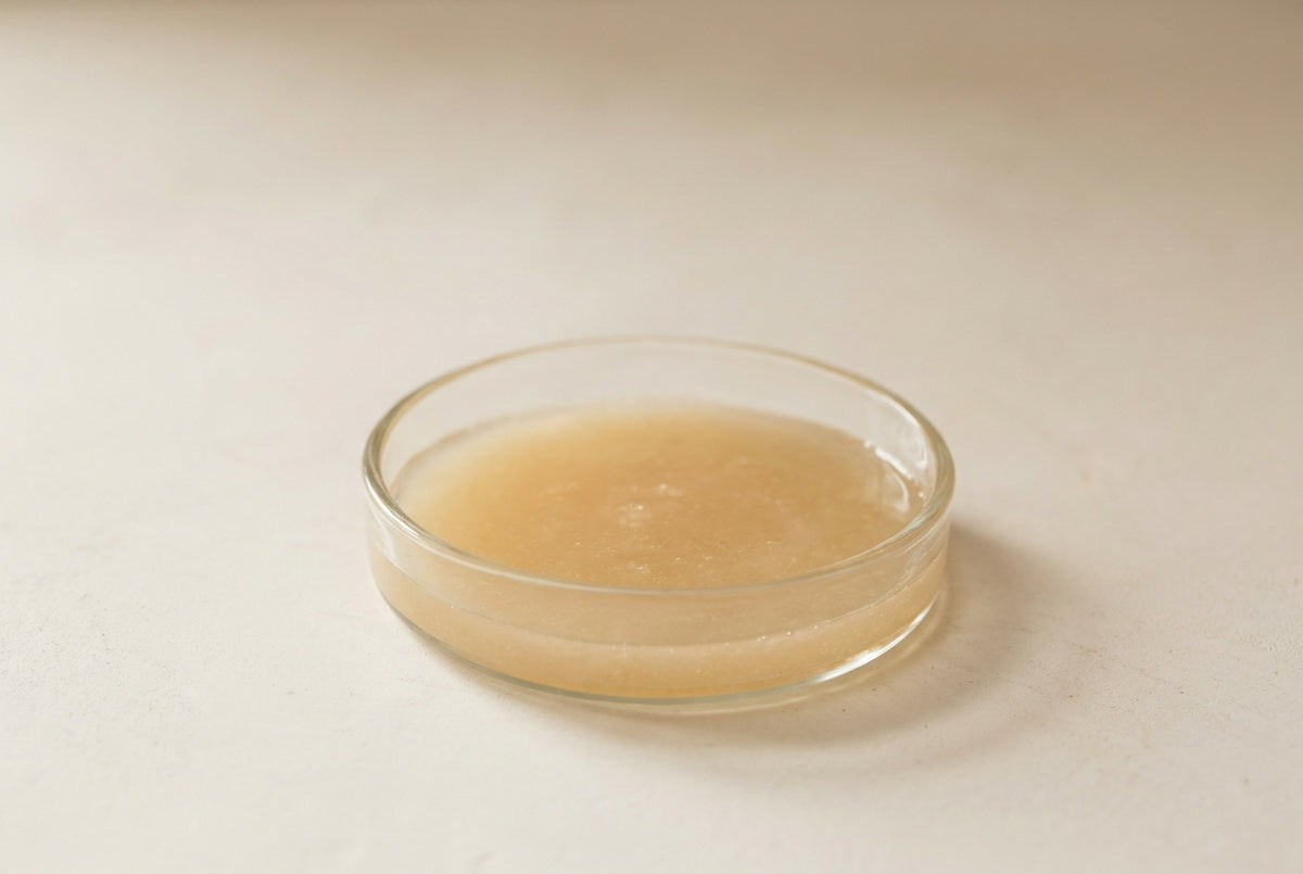 Lactic acid, present at a trace to hold the chlorella active at the right acidity.